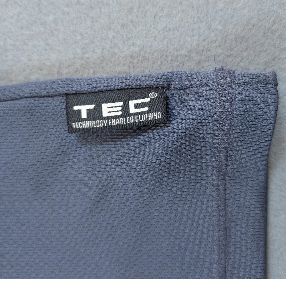 Scottevest TEC Quarter Zip Pullover Mens‎ XL Gray Lightweight Travel Top